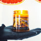 Stress-Away Candle: 
Ruby Citrus Sunrise